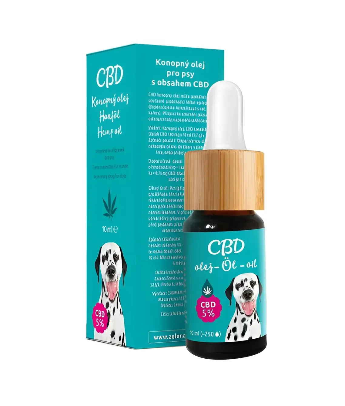 Cannadorra CBD ulje konoplje za pse, 5 % CBD, 10 ml