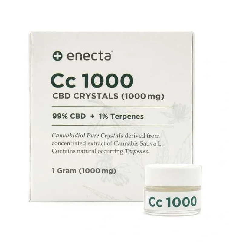 Enecta CBD-kiteitä (99 %), 1000 mg, 1 g