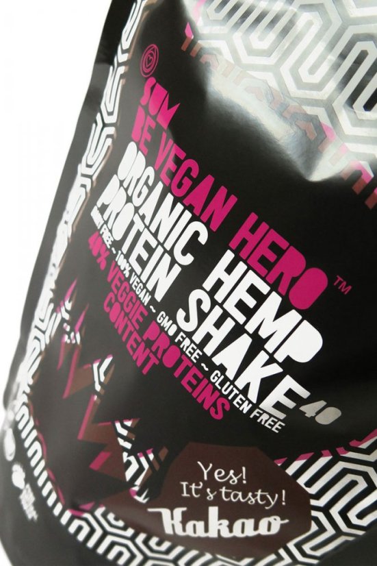 SUM Hamppuproteiinipirtelö Be Vegan Hero -kaakao, 200 g