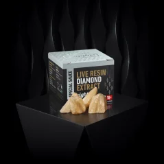 Eighty8 CBD Live Resin Diamond Extract, CBD, 1 g