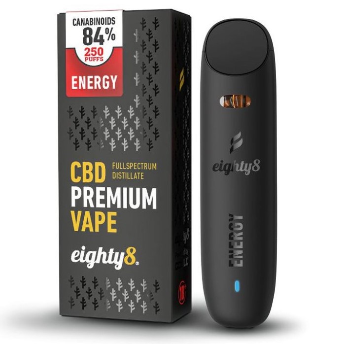Eighty8 CBD Vape Energy, 84 % CBD Eighty8 CBD Vape Energy, 84 % CBD