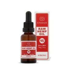 Endoca RAW Hemp Oil 4500 mg CBD + CBDa (15%), 30 ml