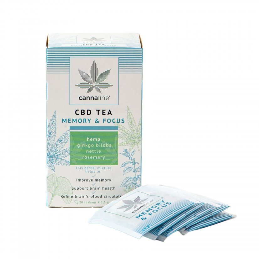 CANNALINE CBD Tea MEMORY, 30 g