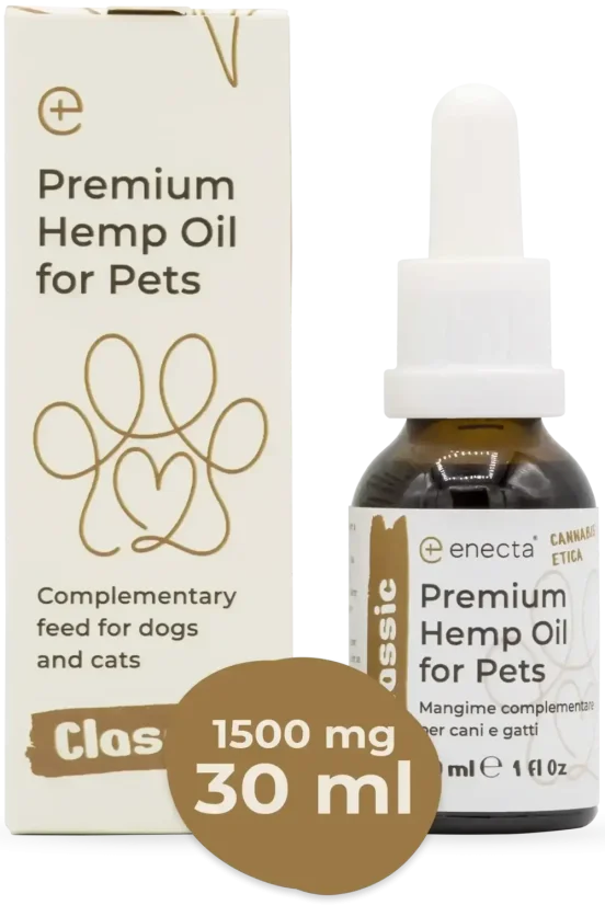 Enecta CBD-öljy lemmikkieläimille 5%, 1500 mg, 30 ml