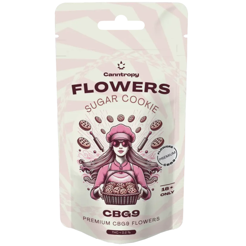 Canntropy CBG9 kukkasokerikeksi, CBG9 laatu 85%, 1 g - 100 g