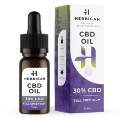 Herbican teljes spektrumú CBD olaj, 30%, 10 ml
