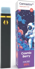 Cannastra H4CBD Jednorázovka Cosmic Berry, H4CBD 95 %, 1 ml