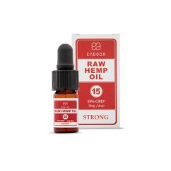 Endoca RAW Hemp Oil 300 mg CBD + CBDa (15%), 2 ml