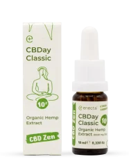 Enecta CBDay Plus Balanced Full Spectrum CBD olej 10 %, 1000 mg, 10 ml