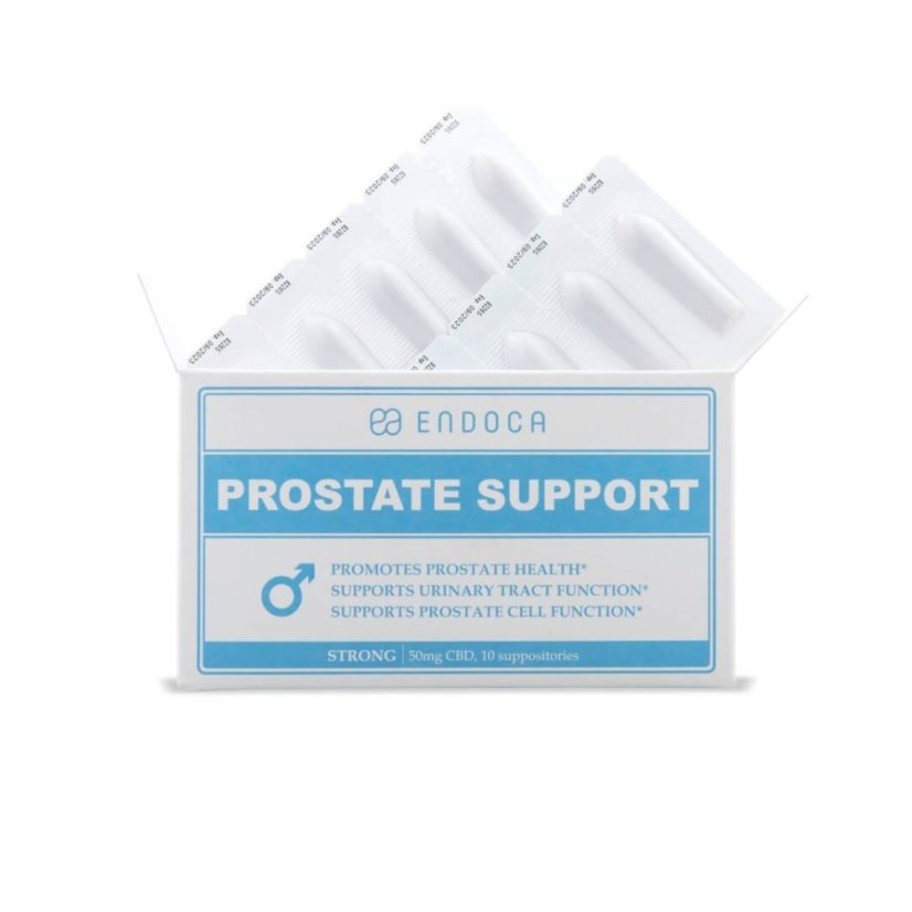 Endoca Peräpuikot Prostata Support 500 mg CBD, 10 kpl