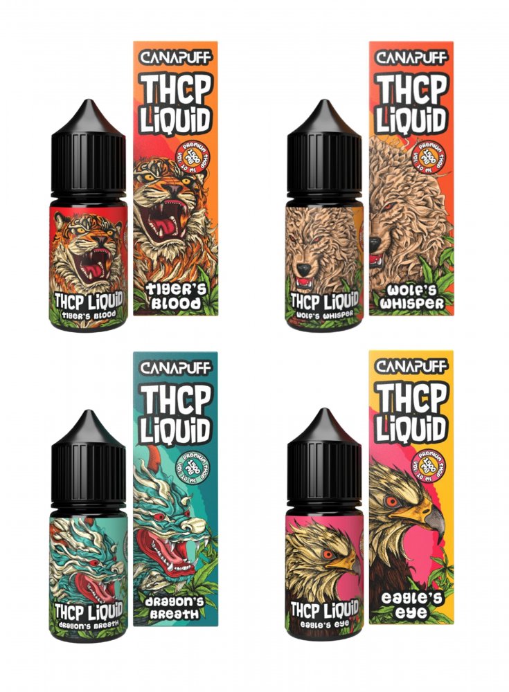 elf bar vape uk CanaPuff THCP Liquids, All in One Set