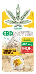 Euphoria Shatter Pineapple express (93mg to 465mg CBD)