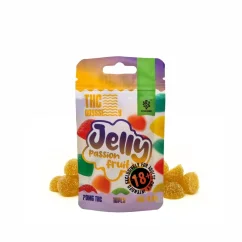 Czech CBD THC Odyssey Jelly Markisa, 70 mg THC, 10 buah, 40 g