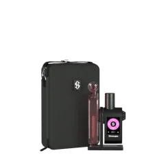 Stündenglass Modul + Dok Deluxe -matkailusetti – Pinkki lasi