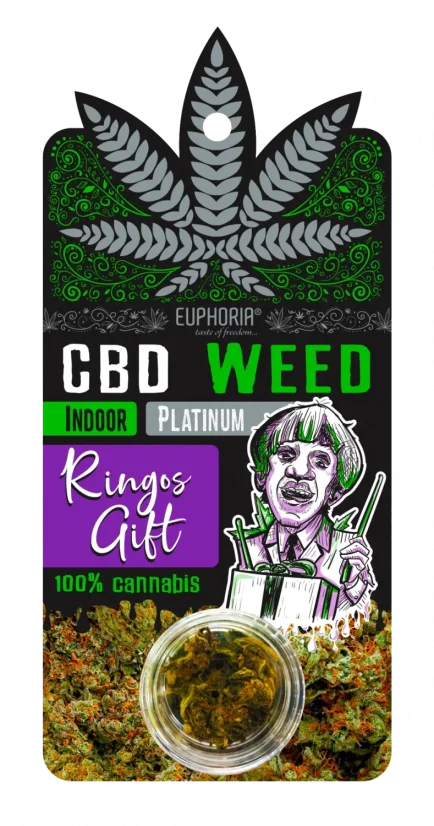 Euphoria CBD Weed Platinum Ringo's Gift, 0,7 g