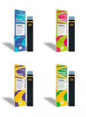 Canntropy THCV Vapes, All in One Set - 4 príchute x 1 ml