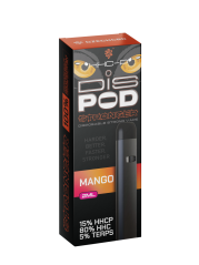 Czech CBD HHCP Vape Pen Stronger disPOD Mango 15% HHCP, 80% HHC, 2 ml