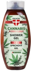 Palacio Cannabis Rosmarinus -suihkugeeli, 500 ml
