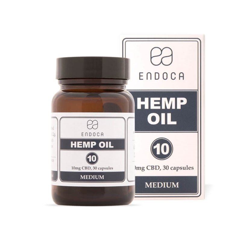 Endoca Kapsule s konopným olejom 300 mg CBD, 30 ks