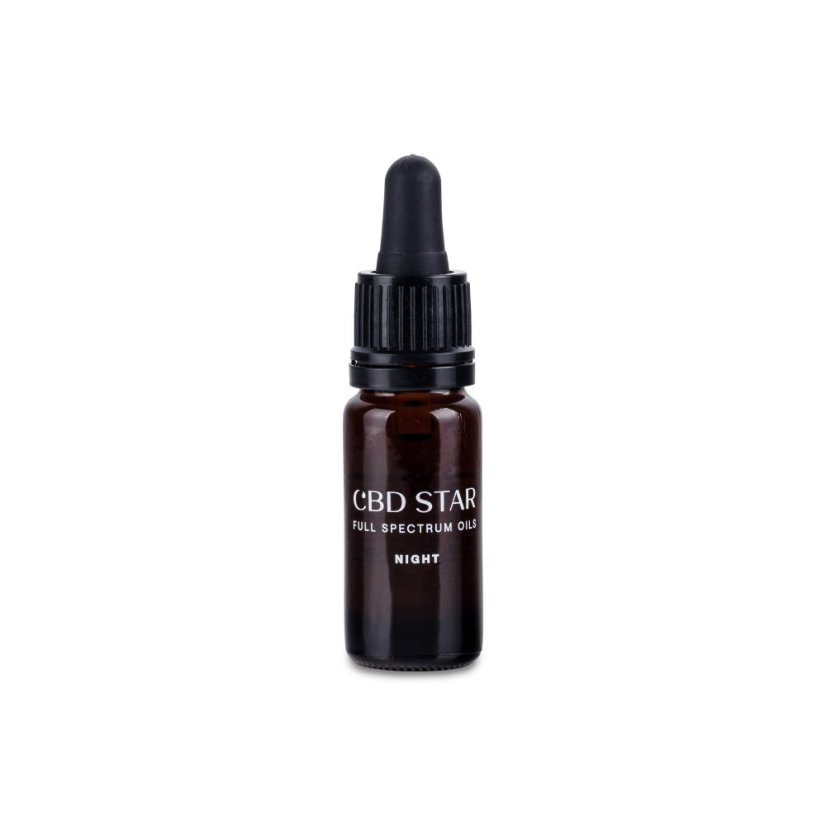 CBD Star Konopný CBD olej NIGHT 10%, 10 ml, 1000 mg