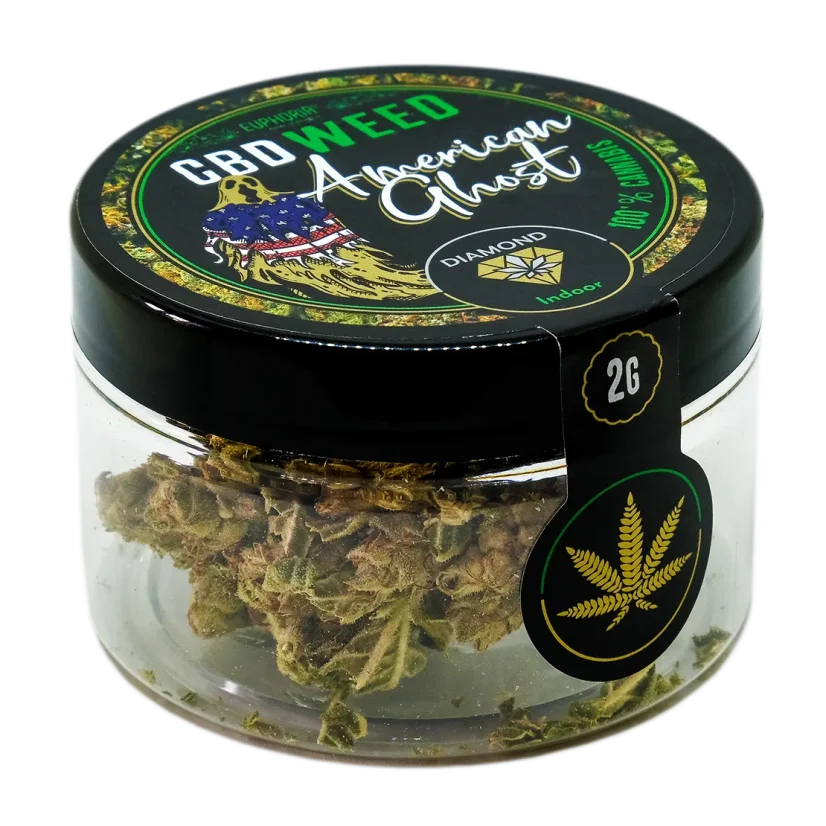 Euphoria CBD Weed Diamond American Ghost, 2 g