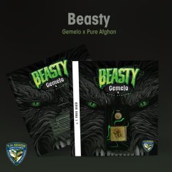T.H.Seeds™ Cannabis Seeds Beasty, eri pakkaus, feminisoitu