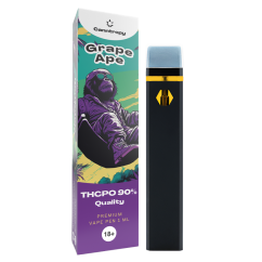 Canntropy THCPO Disposable Vape Pen Grape Ape, THCPO 90% quality, 1ml