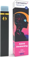 Cannastra CBC Vape Pen desechable Astral Awakening, calidad CBC 98 %, 1 ml