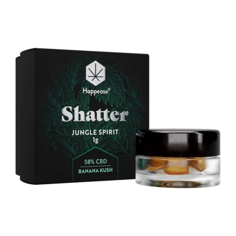 Happease - Ottaa Jungle Spirit Shatter 58% CBD, 1 g