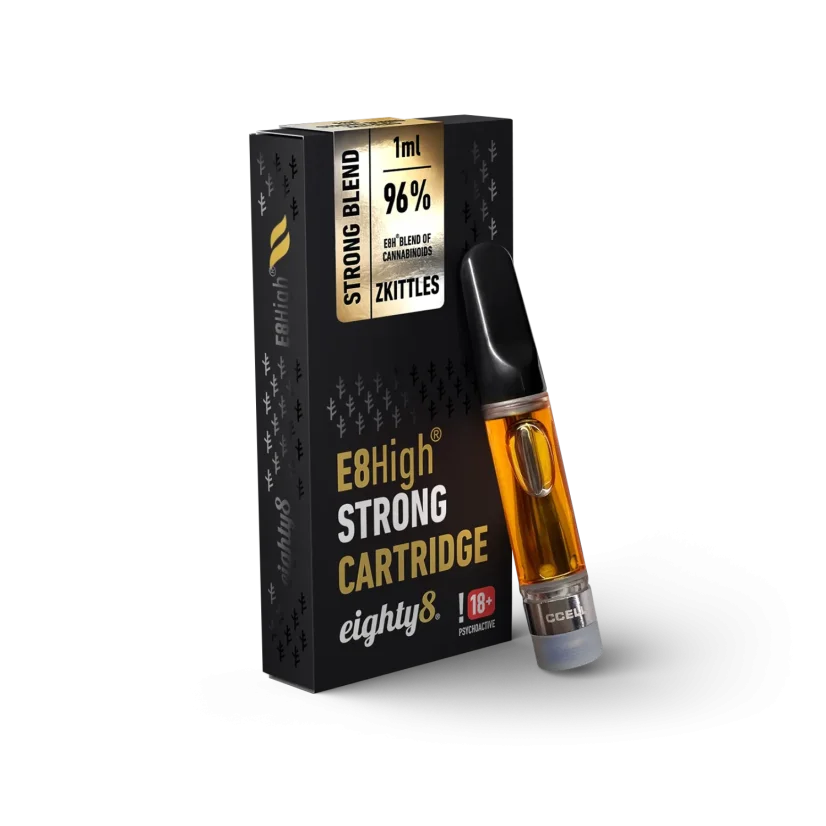 Eighty8 E8High Kasetti Zkittles, 96 % E8High, 1 ml