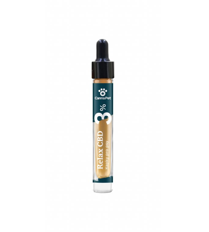 CannaPet Relax CBD 3 % Tipat koirille, 7 ml, 210 mg