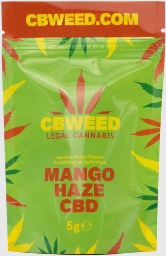 Cbweed マンゴーヘイズ CBD フラワー - 2 ～ 5 グラム