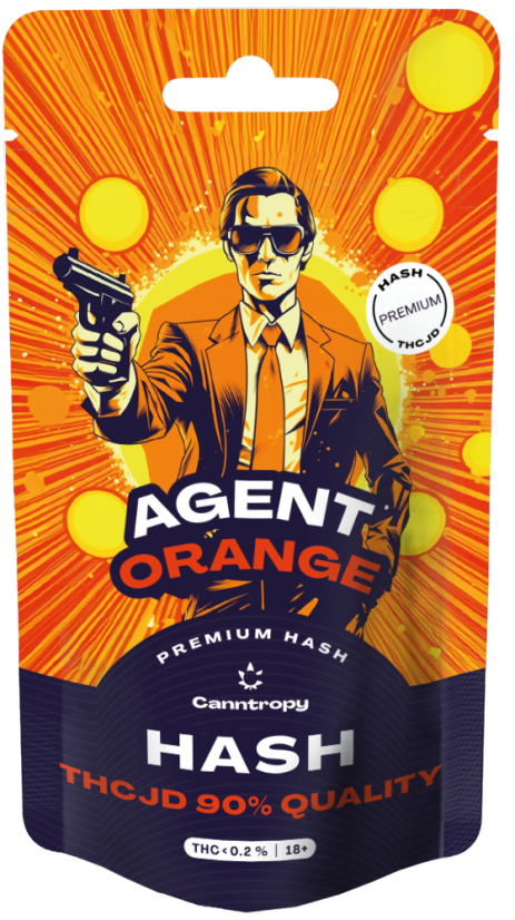 Canntropy THCJD Agent de hash portocaliu, THCJD 90% calitate, 1 g - 5 g