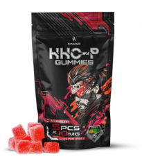 CanaPuff HHCP Gummies Strawberry, 5 db x 10 mg, 50 mg
