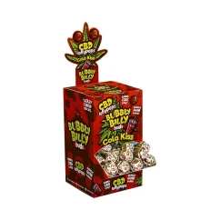 Bubbly Billy Buds 10 mg CBD Cola Kiss Lollies - Näytesäiliö (100 Lollies), 2000 g