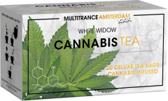 Tè verde alla Cannabis White Widow (scatola da 20 bustine di tè), 40 g