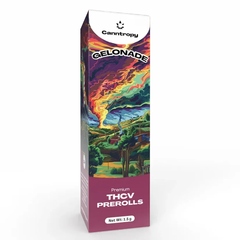Canntropy THCV Prerolls Gelonade, THCV 96% kvalita, 1,5 g