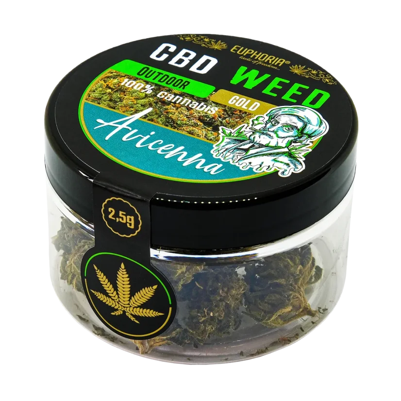 Euphoria CBD Weed Gold Avicenna - 2,5 g