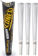 The Original Cones, szyszki, oryginalny duży rozmiar, 3x opakowanie papierowe