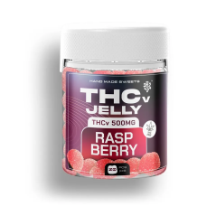 Czech CBD THCV Jelly Raspberry, 25 mg THCV, 20 unidades