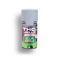 Czech CBD THCV Jelly Manzana Ácida, 25 mg THCV, 8 unidades