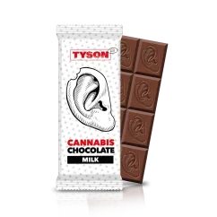 Tyson 2.0 Cannabis Chocolate - maitosuklaa, 100 g