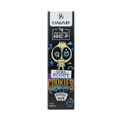CanaPuff Girl Scout Cookies 96% HHCP - Disposable vape pen, 1 ml