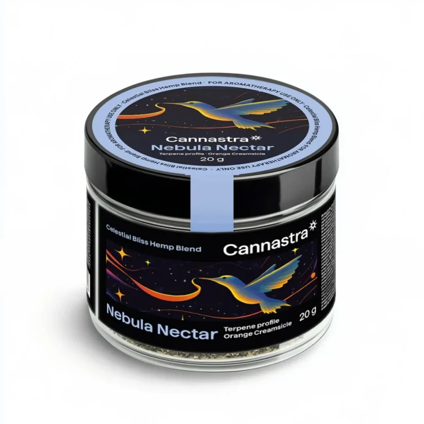 Cannastra Hamppusekoitus - Nebula Nectar -jauhetut kukat, appelsiini, kermavaahto (20 g)