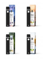 Hemnia Bolígrafos para vapear CBD funcionales, juego todo en uno - 4 sabores x 1 ml