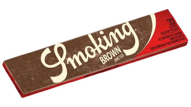 Smoking Paper Brown Slim King Size Rolling Papers