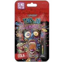 Euphoria THCJD Gummies Cola, 5 buc x 1 mg, 5 mg