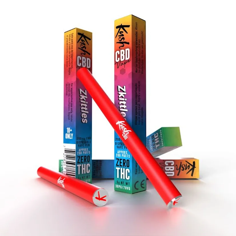 Kush Vape CBD Vaporizační pero, Zkittles, 200 mg CBD