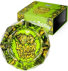 Best Buds Krištáľový popolník s darčekovou krabičkou, Lemon Haze