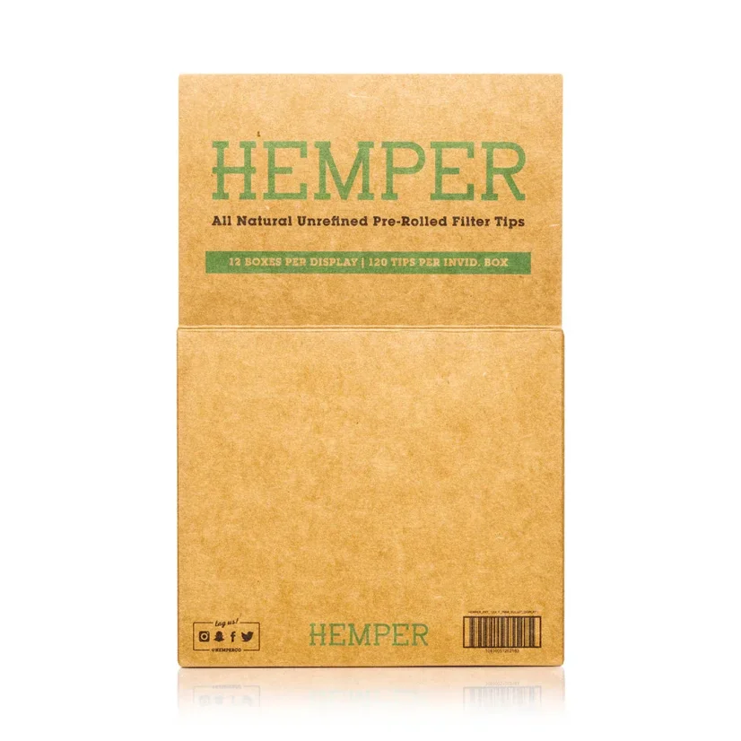 HEMPER PreRolled Bullet Filter 120 Tips